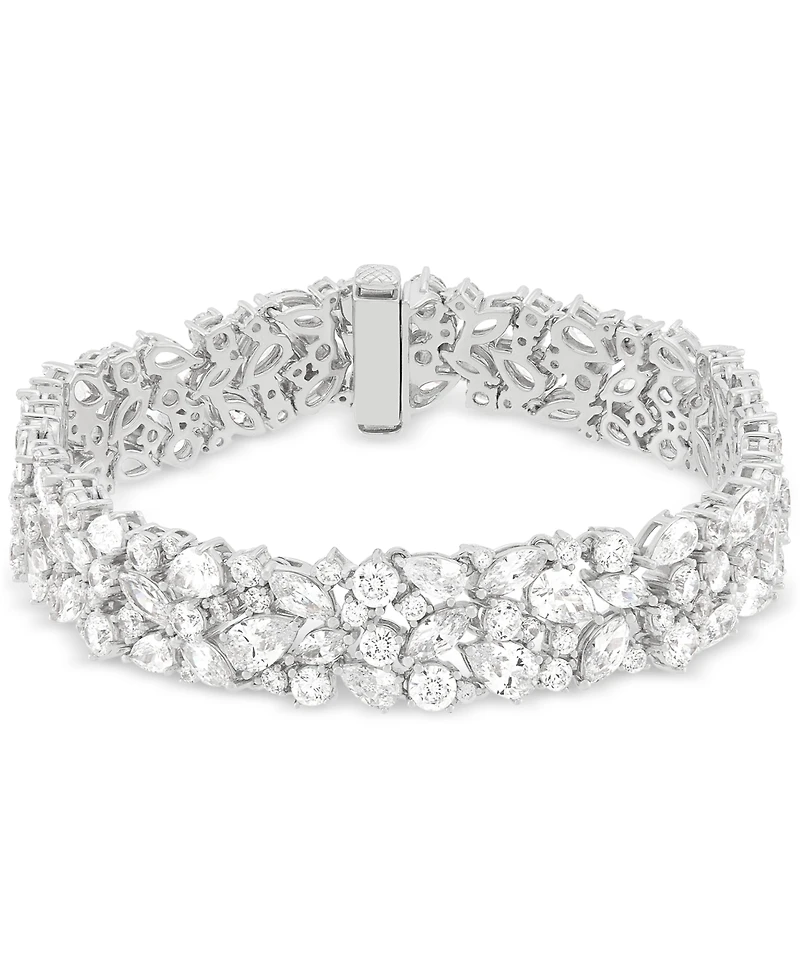Arabella Cubic Zirconia Bangle (40-1/4 ct. t.w.) in Sterling Silver