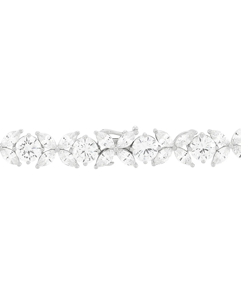 Arabella Cubic Zirconia Necklace (48-1/10 ct. t.w.) in Sterling Silver, 18"