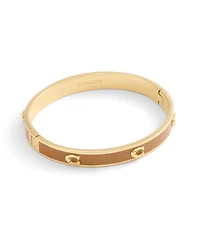 Coach Signature C Enamel Bangle Bracelet