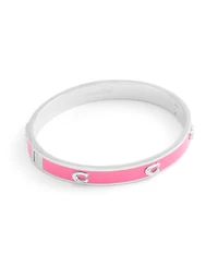 Coach Signature C Enamel Bangle Bracelet