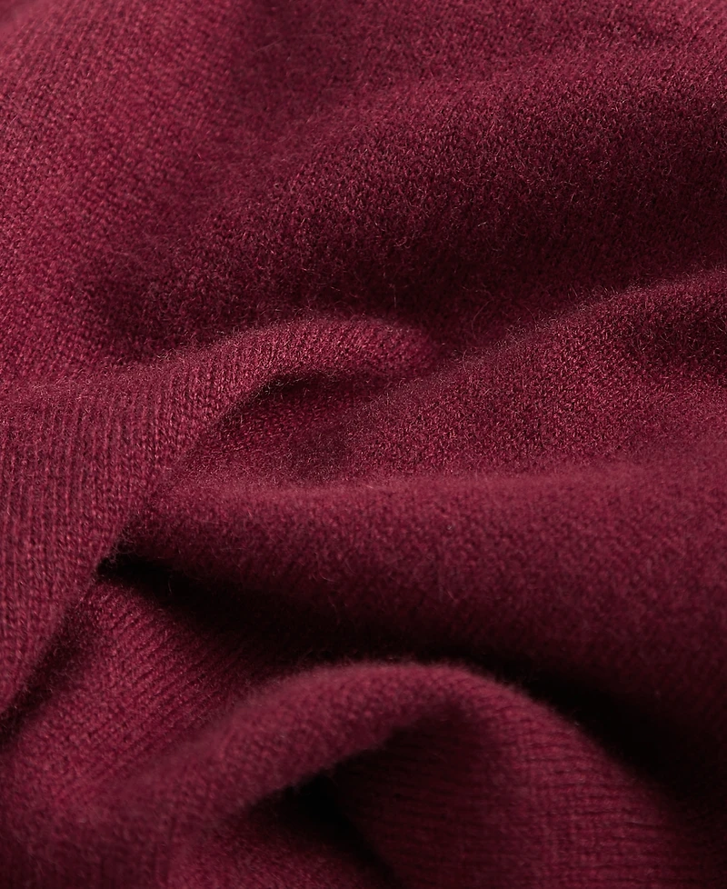 Charter Club Plus Hooded 100% Cashmere Cardigan, Macy's Exclusive