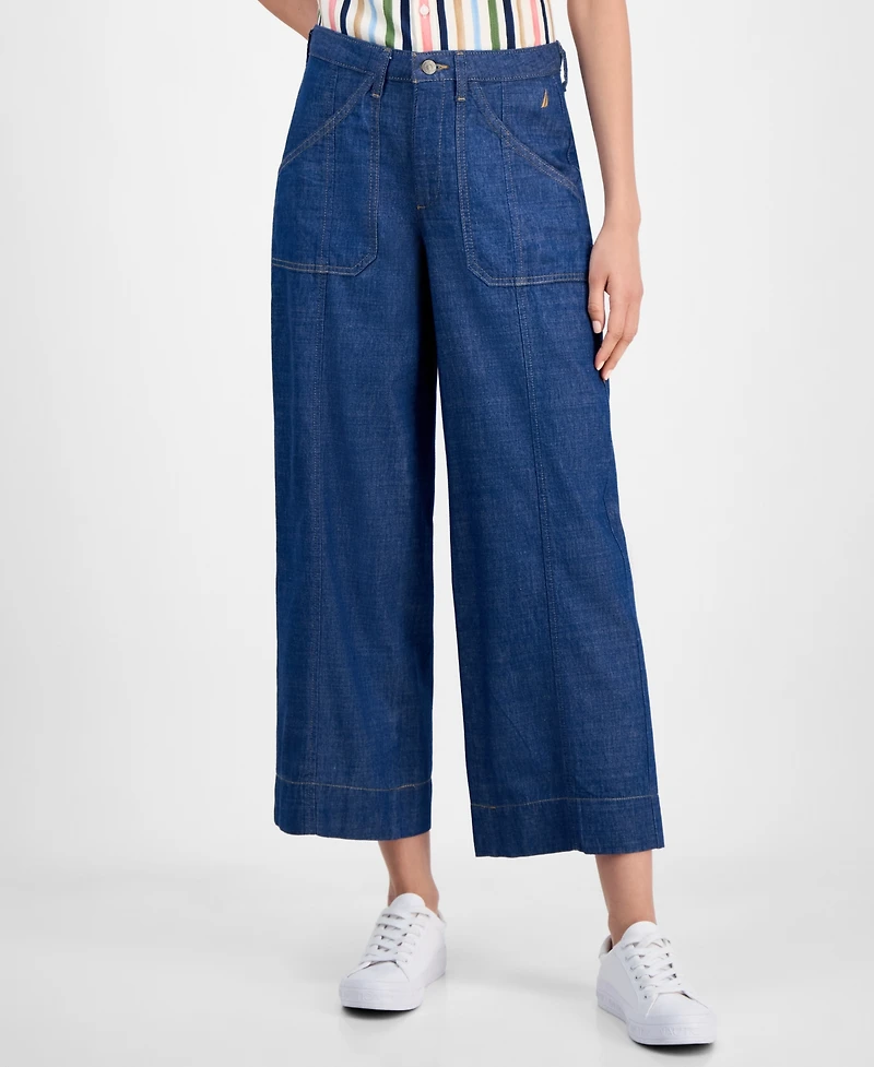 Nautica Jeans Women's High-Rise Cropped Jeans