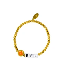 Zomi Gems Girls Bff Heart / Clover Bead Bracelet Set