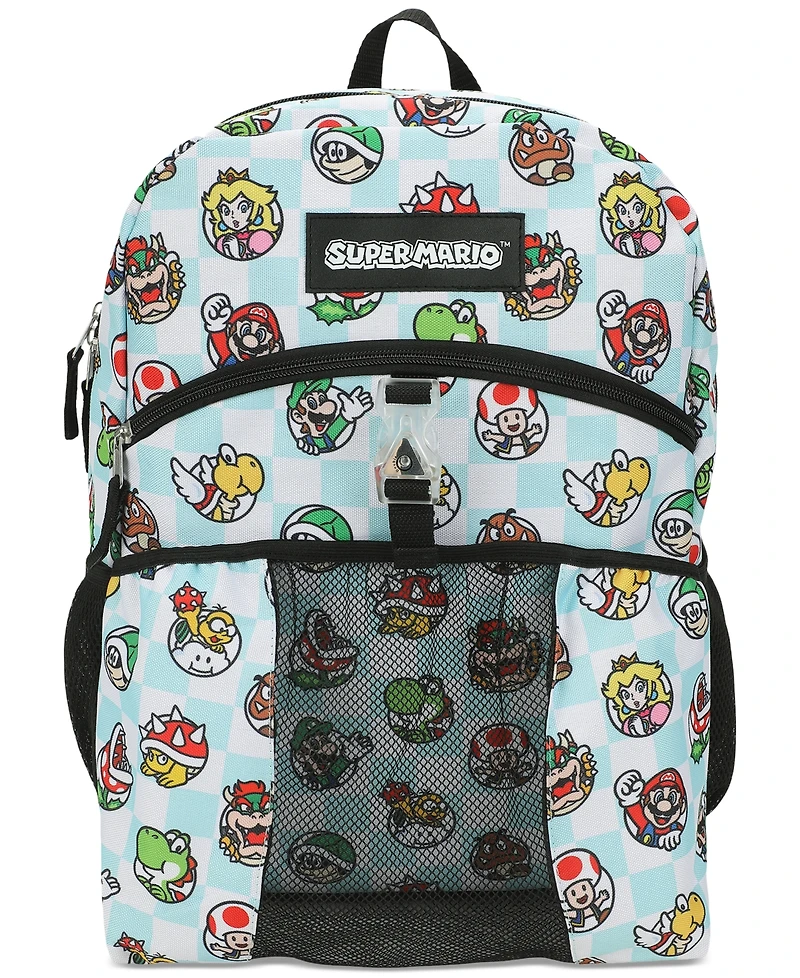 Super Mario Toddler & Little Kids Backpack & Lunch Bag Set