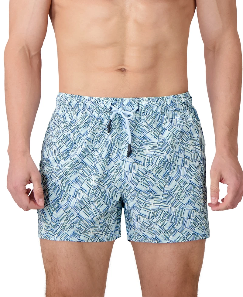 Sunset x Vine Men's Textured Woven Swim Trunks