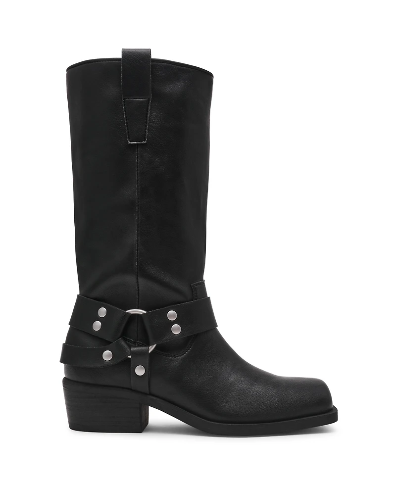 Dv Dolce Vita Women's Tanzy Tall Harness Moto Engineer Boots
