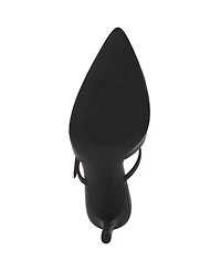 Dv Dolce Vita Women's Elleganza Buckle Strap Two Piece Pumps
