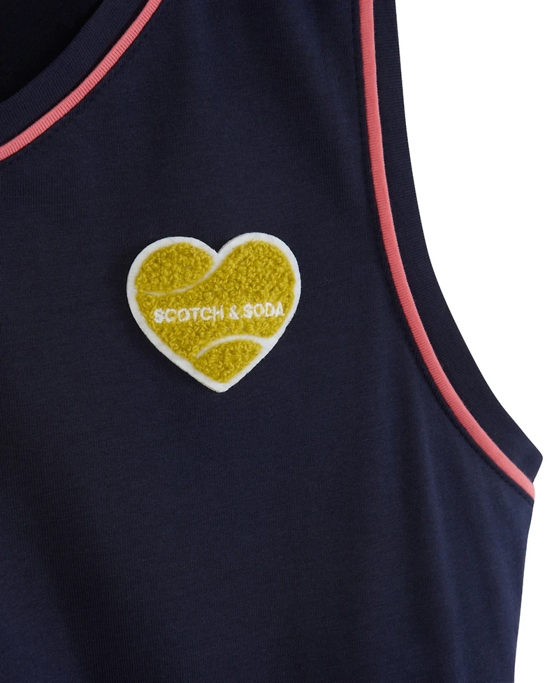 Scotch & Soda Big Girls Tennis Group Span Dress