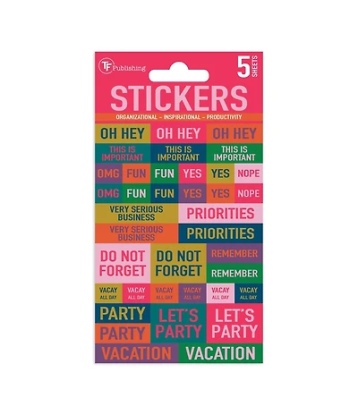 In Any Event Planning Sticker Pack