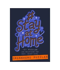 #StayatHome Crossword Puzzle Book Spiral Puzzle Pad