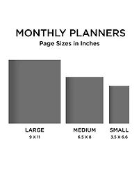 2026-2027 Confetti Party Small Monthly Pocket Planner