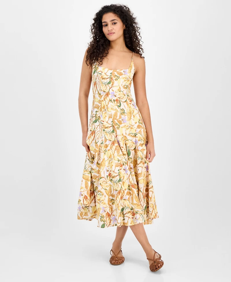 Astr the Label Women's Jaleyah Square-Neck Sleeveless Dress