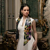 Vanessa - Skinny Silk Scarf for Women