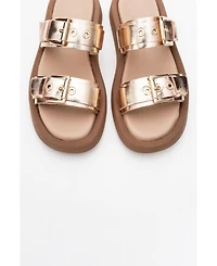 Finezza Leather Two-Strap Sandal (Women)