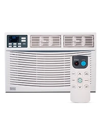 Black+Decker Window Air Conditioner 10,000 Btu, Ac Window Unit Cools Up to 450 Square Feet, Window Ac Unit with Remote Control, 3 Cooling Speeds and F