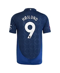 Adidas Men's Rasmus Hojlund Navy Manchester United 2024/25 Away Authentic Player Jersey