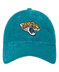 New Era Women's Teal Jacksonville Jaguars Flair 9TWENTY Adjustable Hat