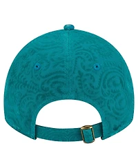 New Era Women's Aqua Miami Dolphins Throwback Flair 9TWENTY Adjustable Hat