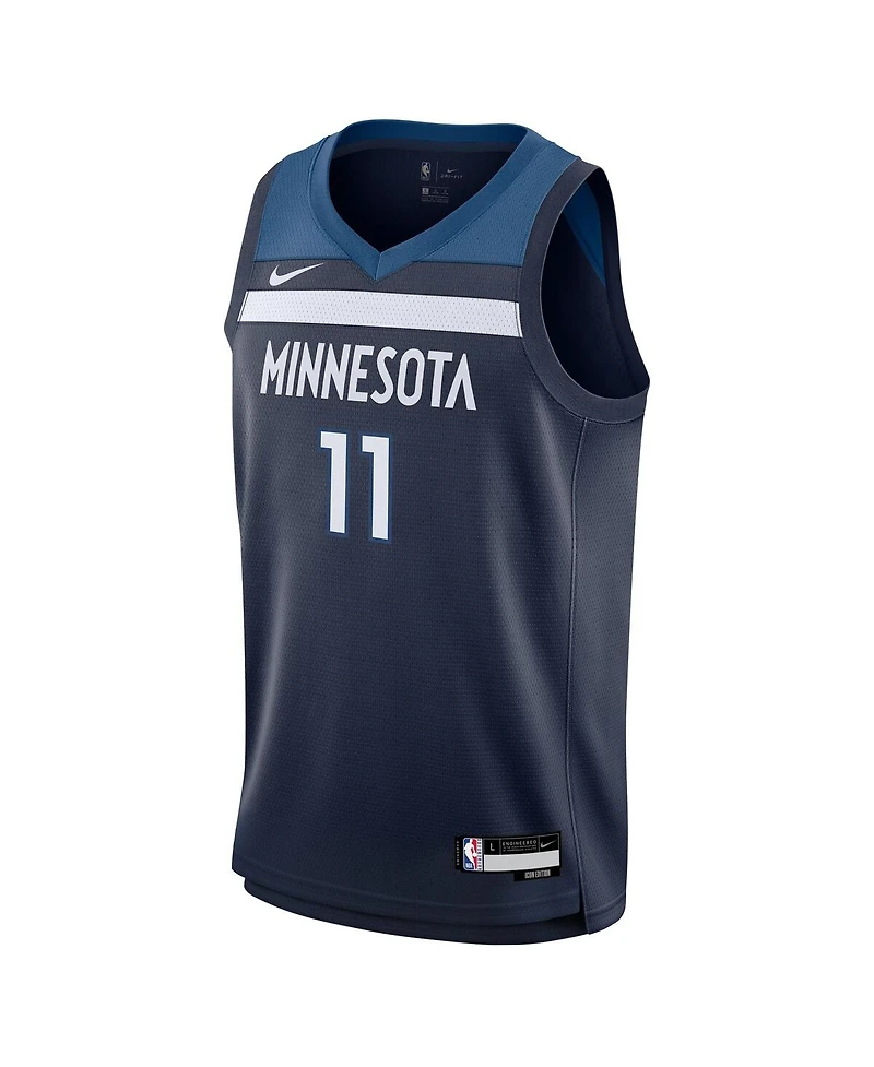 Nike Big Boys and Girls Naz Reid Navy Minnesota Timberwolves Swingman Jersey - Icon Edition