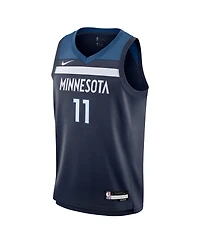 Nike Big Boys and Girls Naz Reid Navy Minnesota Timberwolves Swingman Jersey - Icon Edition
