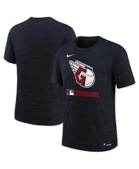 Nike Big Boys and Girls Navy Cleveland Guardians Authentic Collection Velocity Performance T-Shirt