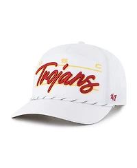 '47 Brand Men's White Usc Trojans Condor Hitch Brrr Adjustable Hat