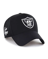 '47 Brand Men's Black Las Vegas Raiders Foundation Offside Adjustable Hat