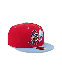 New Era Men's Red Tri-City Dust Devils Theme Nights 59FIFTY Fitted Hat