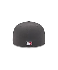 New Era Men's Gray Norfolk Tides Theme Nights 59FIFTY Fitted Hat