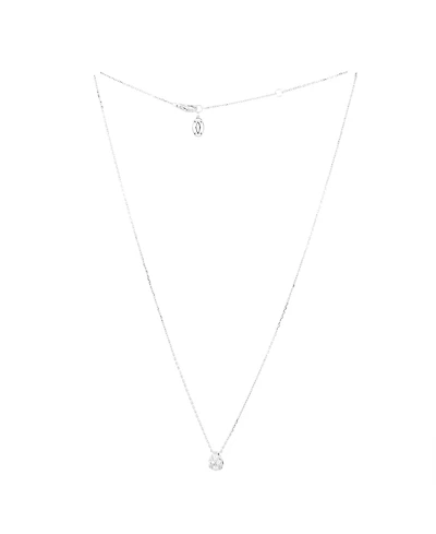 Pre-Owned Cartier Etincelle de Cartier Teardrop Pendant Necklace 18K White Gold and Diamonds