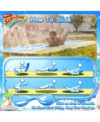Wham-o Slip N Slide Double Wave Rider 18ft with Boogie, for Kids 5-12 Years Summer Toys Easy Setup