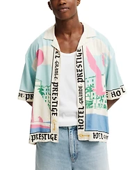 Cotton On Men's Cabana Short Sleeve Shirt