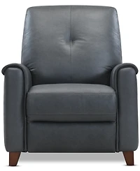 Ashlinn 35" Pushback Leather Recliner, Exclusively at Macy's