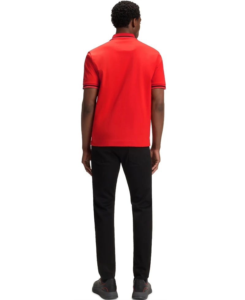 Porsche x Boss Men's Cotton Moisture Control Polo Shirt
