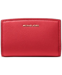 Michael Kors Bryant Leather Zip Around Mini Wallet