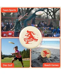 Wham-o Frisbee All Sport Disc 140g, 9.85 Inch, Durable and Non-Slip Grip for Outdoor Team Sports and Family Fun - 2 Pack