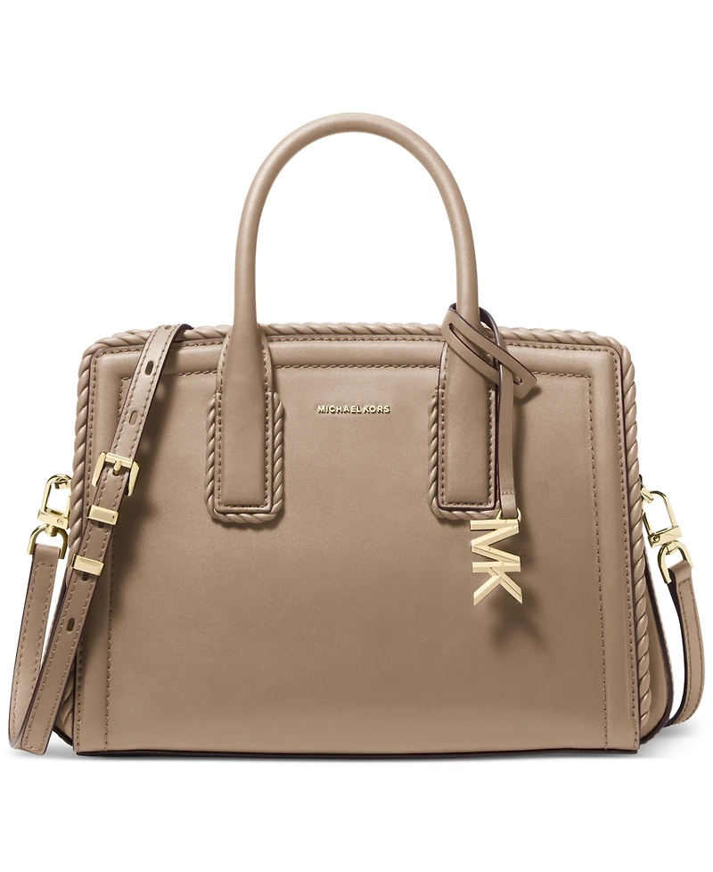 Michael Kors Laila Small Leather Satchel