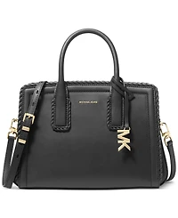 Michael Kors Laila Small Leather Satchel