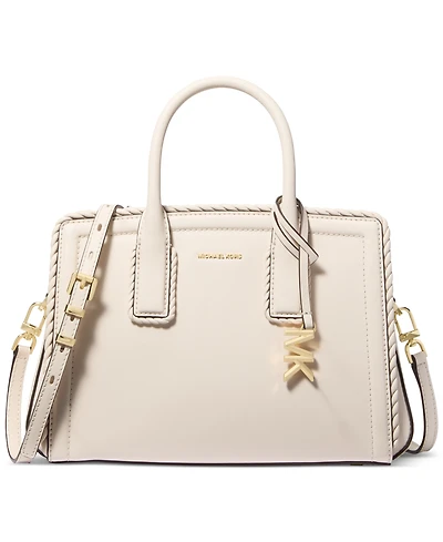 Michael Kors Laila Small Leather Satchel