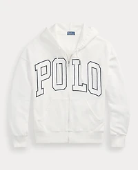 Polo Ralph Lauren Women's Logo Lightweight Fleece Full-Zip Hoodie Sweatshirt