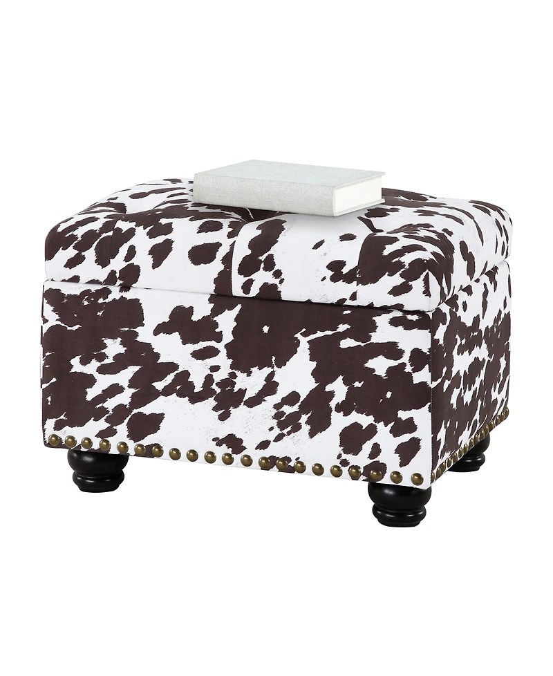 Convenience Concepts 17.75" Designs4Comfort 5th Avenue Storage Ottoman