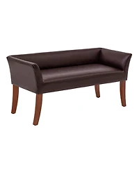 Convenience Concepts 19.5" Designs4Comfort Ella Entryway Window Accent Seating Bench