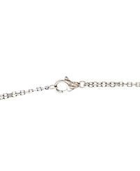 Pre-Owned Cartier Love 3 Ring Pendant Necklace 18K Rose Gold and 18K White Gold with Diamonds