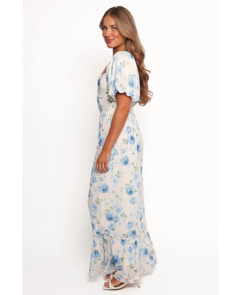 Petal and Pup Women's Devon Maxi Short Sleeve Dress