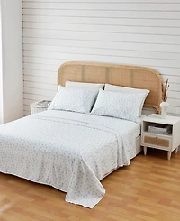 Linery & Co. Ultra-Soft Coastal-Inspired Brushed Microfiber Sheet Set