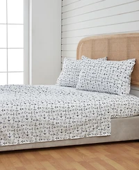 Linery & Co. Ultra-Soft Coastal-Inspired Brushed Microfiber Sheet Set