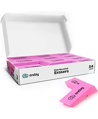 Erasers Pencil Block, Hi Polymer Large Pink Soft Eraser, Rubber and Non – Abrasive Eraser, Erasers School Supplies for Kids and Artists, Best E