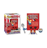 Kelloggs Funko Pop Vinyl Figure | Froot Loops Cereal Box