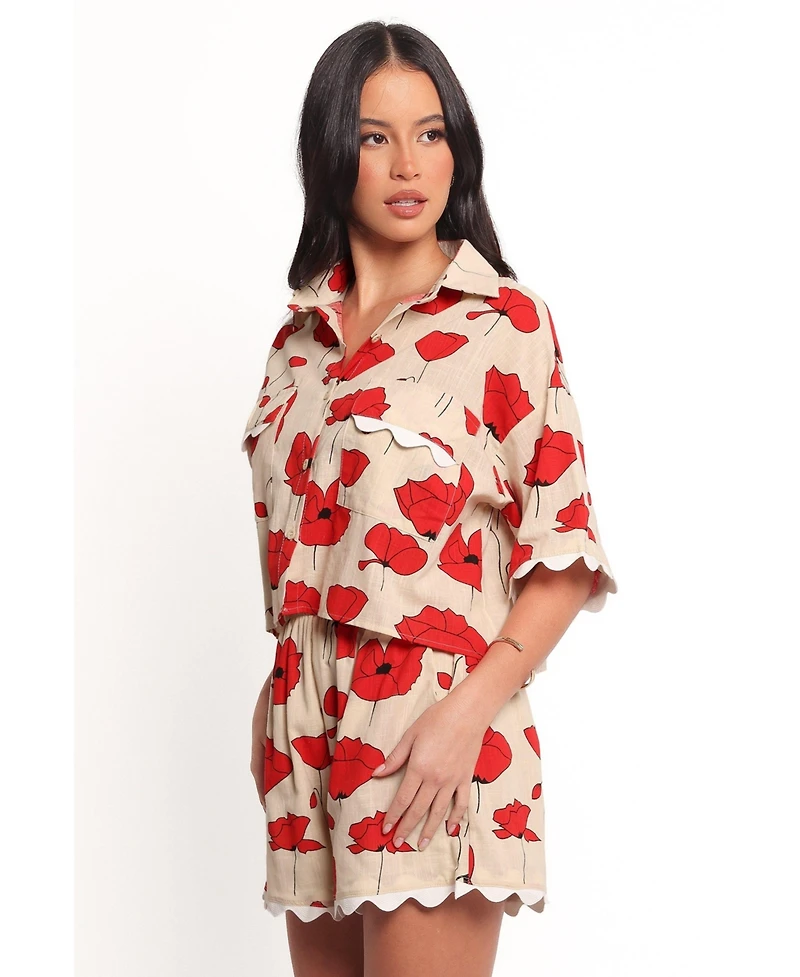 Petal and Pup Women's Sallio Short Set