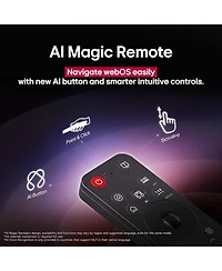 Lg Oled evo Ai 4K Smart Tv) w/A9 Gen8, 144Hz, Dolby Vision/Atmos, HDR10, Ai Upscaling